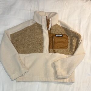 Columbia Lodge Sherpa 1/4 Snap Pullover Fleece